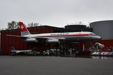 Un avion Swissair visitable