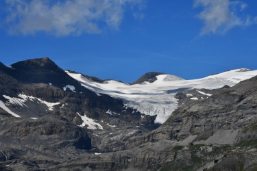 Un des nombreux glaciers de la région