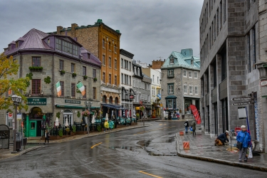 Une rue du Vieux-Québec