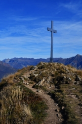 Au sommet du Monte Gambarogno