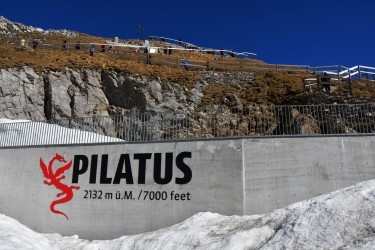 Le sommet du Pilatus culmine à 2'132 mètres d'altitude