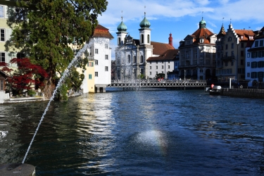 Une vue de Lucerne