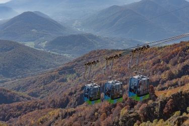 Les télécabines du Monte Lema