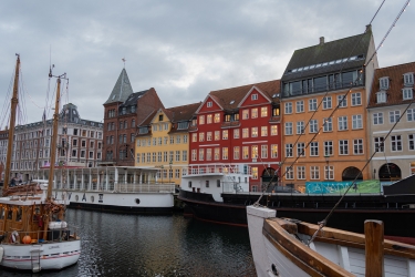 Le canal Nyhavn à Copenhague