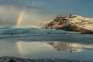 Le paysage féerique de Fjallsárlón en Islande