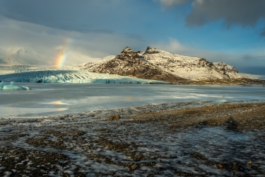 Le paysage féerique de Fjallsárlón en Islande