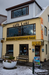 Le café Loki, à Reykjavik