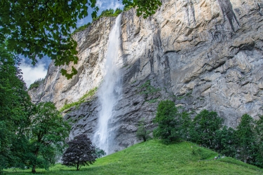 La cascade Staubbachfall