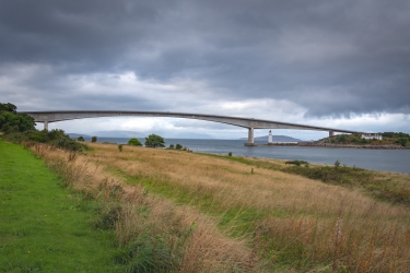 Skye Bridge, le seul pont reliant l'île de Skye au reste de l'Écosse