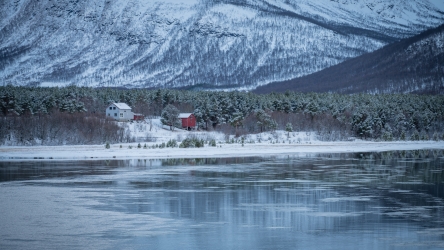 Paysage de Laponie norvégienne