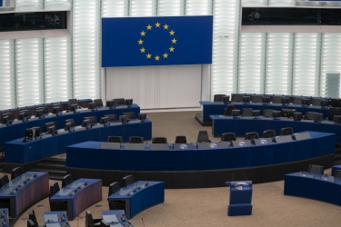L'hémicycle du Parlement européen