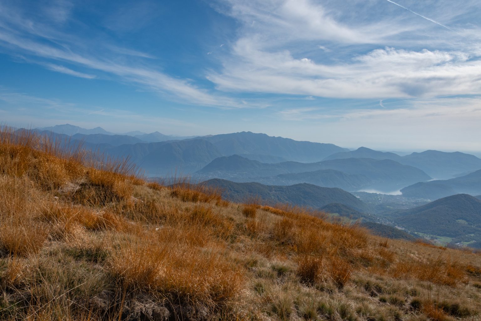 Entre ciel et terre au Monte Lema