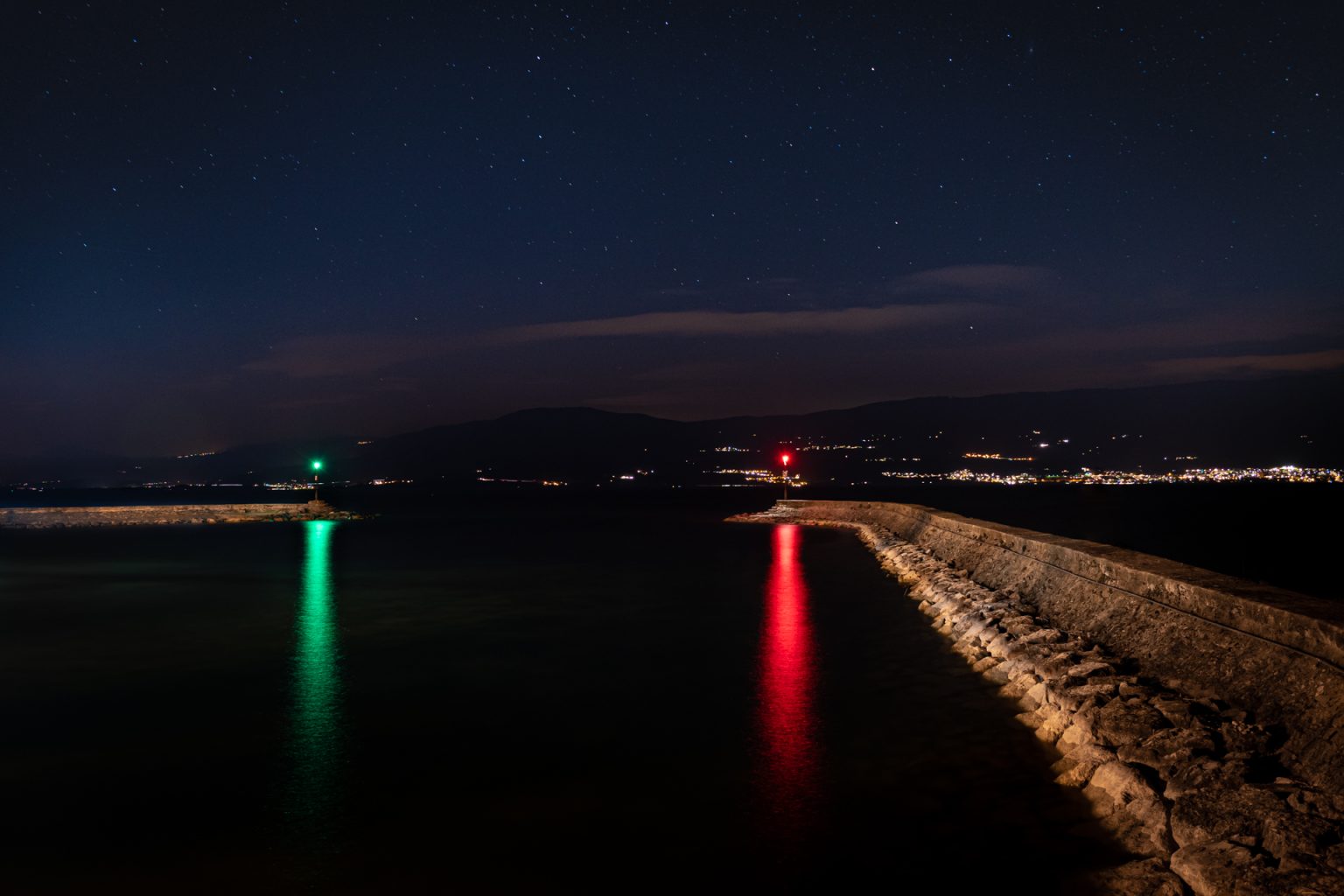 Une soirée au port d’Estavayer-le-Lac…